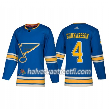 Miesten NHL St. Louis Blues Pelipaita Carl Gunnarsson 4 Alternate Adidas 2018-19 Authentic Miesten NHL St. Louis Blues Pelipaita Carl Gunnarsson 4 Alternate Adidas 2018-19 Authentic